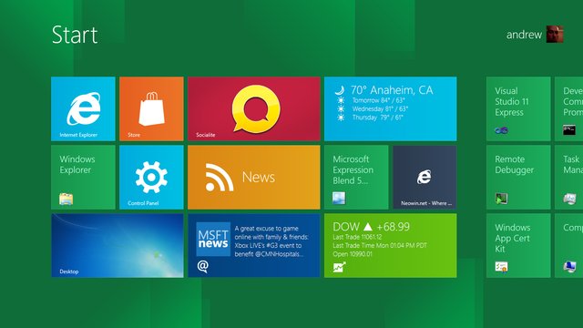Windows8 Developer Preview (Win8开发者预览版)