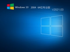 Windows10 2004 64λרҵ V2021.03